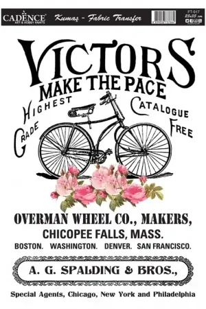 TRANSFER TELA CADENCE 25x35 VICTORS BICI Oferta