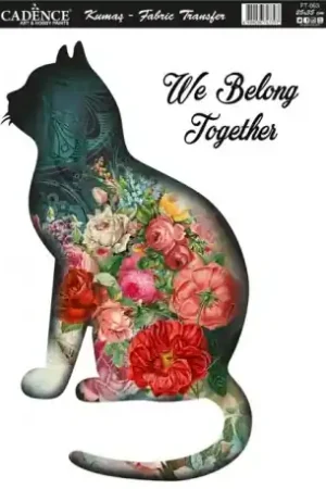 Envío Exprés TRANSFER TELA CADENCE 25x35 GATO