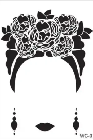 STENCIL CADENCE 21x29 CM WOMAN Novedad