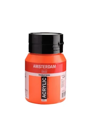 ACRILICO AMSTERDAM 500ML BERMELLÓN 311 Mejor Precio