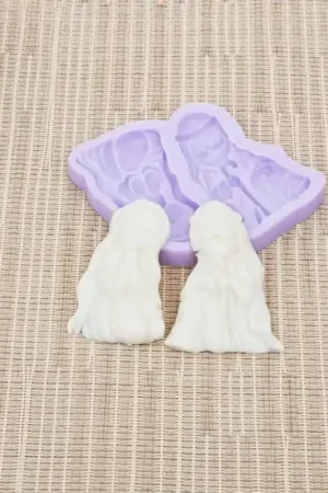 Compra Hoy MOLDE SILICONA LG VÍRGEN MARÍA Y SAN JOSÉ 6 CM