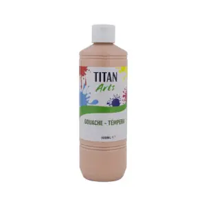 Gran Oferta Témpera Gouache Titan Arts Salmón, 500 ml