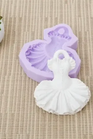 MOLDE SILICONA LG BAILARINA 9x10.5 CM Garantía De Devolución De Dinero