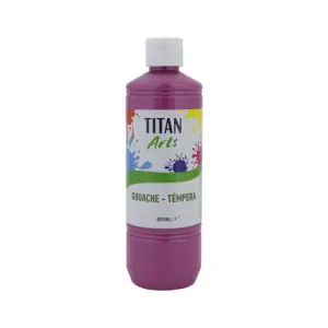 Pago Seguro Témpera Gouache Titan Arts Magenta, 500 ml