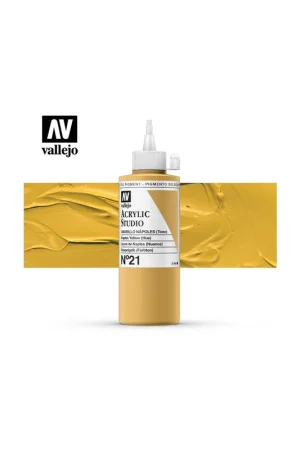 Lujoso ACRILICO STUDIO VALLEJO 200ML AMARILLO NÁPOLES 21