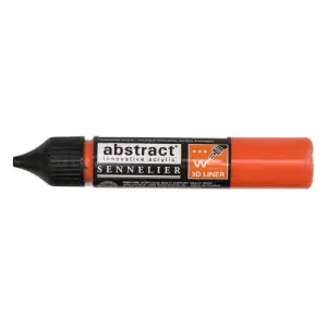 Nuevo Modelo Liner Abstract 615 rojo cadmio naranja tono 27 ml, Sennelier