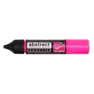 Liner Abstract 654 rosa fluor 27 ml, Sennelier Última Oportunidad