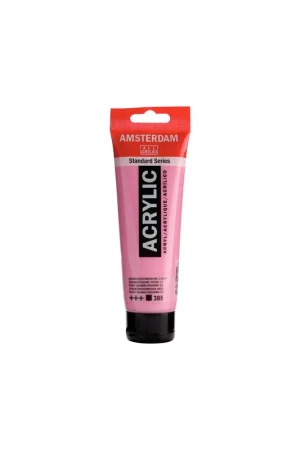 ACRILICO AMSTERDAM 120ML Rosa Quinacridona CLA 385 Económico