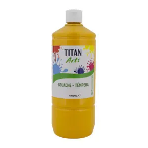 Témpera Gouache Titan Arts Amarillo Indio, 1 L Stock Limitado