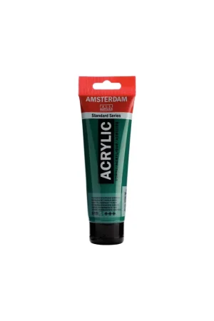 ACRILICO AMSTERDAM 120ML Verde PERM OSC 619 Alta Calidad