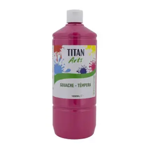 Témpera Gouache Titan Arts Rosa, 1 L Envío Internacional
