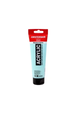 ACRILICO AMSTERDAM 120ML VERDE TURQUESA CLARO 660 Promoción Exclusiva