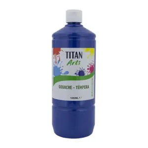 Témpera Gouache Titan Arts Azul Oscuro, 1 L Ocasión Especial
