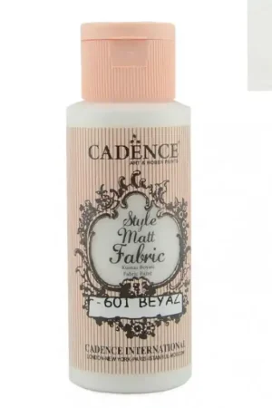 PINTURA TELA CADENCE STYLE MATT F601 BLANCO 59 ML Descuento