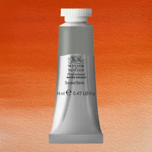 Acuarela Profesional Winsor & Newton color naranja Fields 418 (14 ml) S2 Moderno