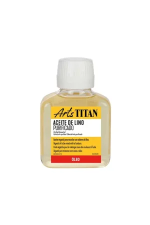Precio Bajo ACEITE DE LINO PURIFICADO TITAN  100ML