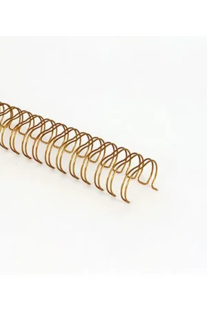 Descuento ESPIRAL ENCUADERNAR 16 MM BRONCE, PAR