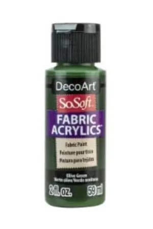 PINTURA TELA SO-SOFT DSS098 VERDE ACEITUNA 59 ML Descuento