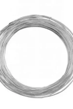 ALAMBRE 0.60 MM 10 M ALPACA PLATEADO Alta Calidad