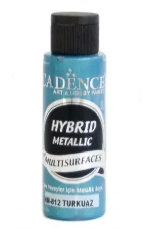 Descuento HYBRID METALLIC CADENCE HM812 TURQUESA 70 ML