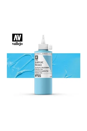 Envío Exprés ACRILICO STUDIO VALLEJO 200ML AZUL PÁLIDO FTALO 55