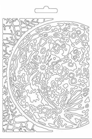 MOLDE FLEXIBLE STAMPERIA A5 COSMOS MOON Promoción Exclusiva