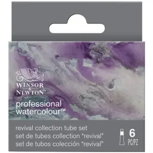Set de acuarelas Revival Winsor and Newton Profesional, 6 tubos 5 ml. Bestseller