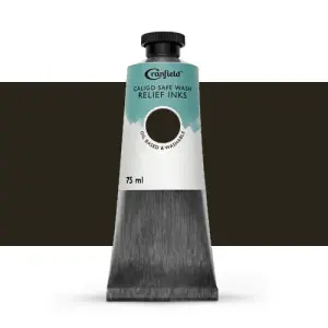 Máxima Calidad Tinta Xilografia Sombra natural, 75 ml., Caligo