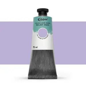 Auténtico Tinta Xilografia Violeta pálido, 75 ml., Caligo