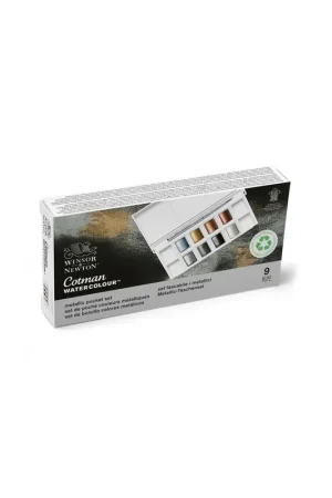 Envío Internacional ACUARELA COTMAN PACK 8 COLORES METALICOS