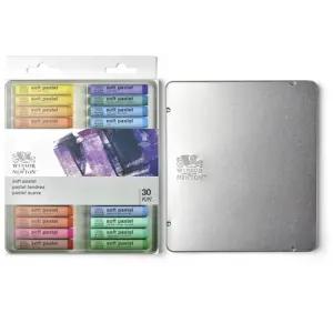 Artesanal Caja pastel suave 30 colores Winsor&Newton