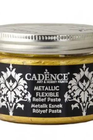 PASTA RELIEVE CADENCE FLEXIBLE METÁLICA ORO 150 ML Premium