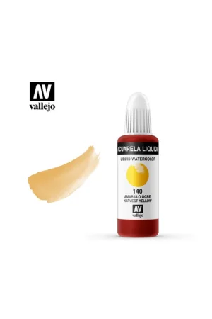 Gran Oferta ACUARELA LÍQUIDA VALLEJO 32ML AMARILLO OCRE 140