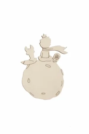 Novedad SILUETA MADERA PRINCIPITO 4.2x6x0.3 CM