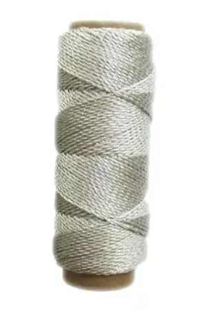 Envío Inmediato HILO CASASOL GLITTER TORCIDO PLATA 3 CABOS 50 GR 63 M