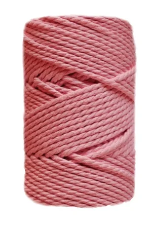 Envío Exprés MACRAMÉ 2 MM CASASOL ROSA CREMA 100 M 400 GR