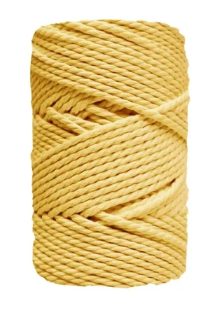 MACRAMÉ 2 MM CASASOL AMARILLO PÁLIDO 100 M 400 GR Auténtico