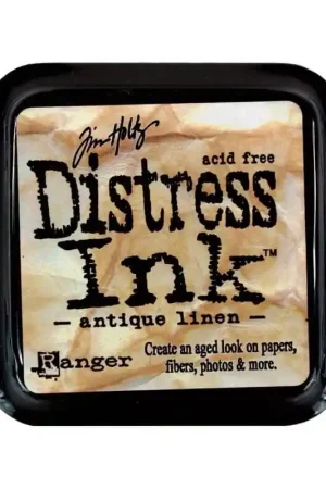 TAMPON TINTA MINI DISTRESS INK ANTIQUE LINEN Económico