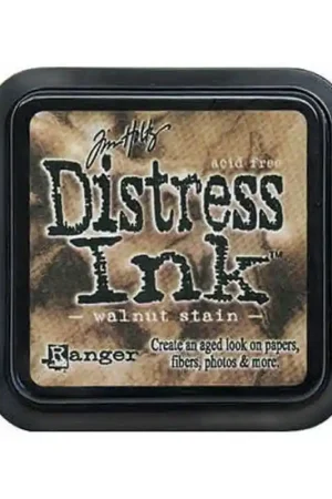 Comprar En Línea TAMPON TINTA MINI DISTRESS INK WALNUT STAIN