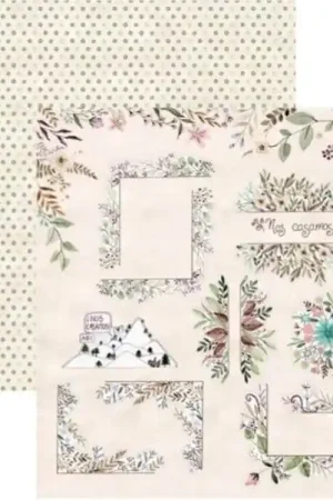 PAPEL SCRAP EL ALTILLO DE LOS DUENDES, CELEBRANDO NUESTRO AMOR 012 Marca Reconocida