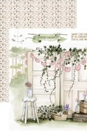 PAPEL SCRAP EL ALTILLO DE LOS DUENDES, CELEBRANDO NUESTRO AMOR 010 Envío Inmediato