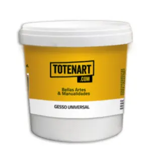 Imprescindible (Must-Have) Gesso Universal Primer color blanco Totenart 4 kg