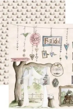 PAPEL SCRAP EL ALTILLO DE LOS DUENDES, CELEBRANDO NUESTRO AMOR 003 Solo Hoy