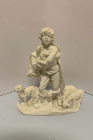 MARMOLINA, PASTOR CON REBAÑO OVEJAS 10 CM Últimas Unidades