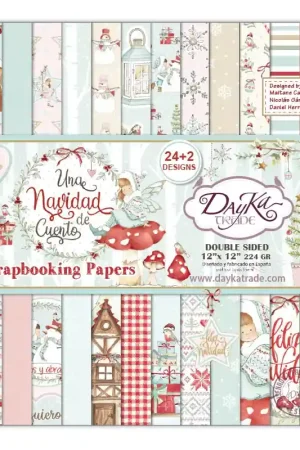 Precio Económico PAPEL SCRAP DAYKA KIT 30x30 SCP-3039 UNA NAVIDAD DE CUENTO