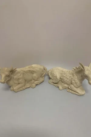 Tendencia MARMOLINA, MULA Y BUEY 10x16 CM