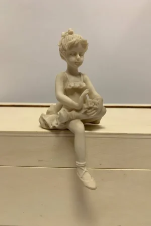 Alta Calidad MARMOLINA, NIÑA BAILARINA 12 CM