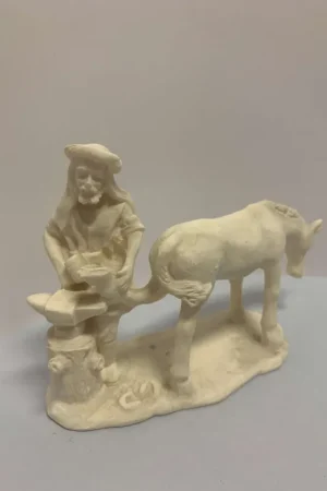 MARMOLINA, HERRADOR CON CABALLO 10x16 CM Tendencia