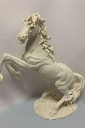 MARMOLINA, CABALLO ENCABRITADO 39x30 CM Compra Ahora