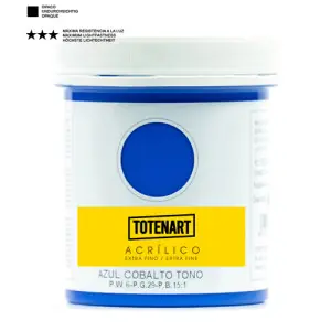 Ocasión Especial Pintura acrílica Azul Cobalto Tono 500 ml. totenart